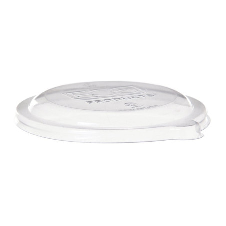 Couvercle Compostable PLA Transparent Bol 175 et 235ml (600 Utés)