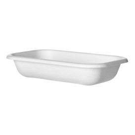 Boîte Ecologique Blanc 470ml 18,0x12,0x4,0 cm (50 Utés)