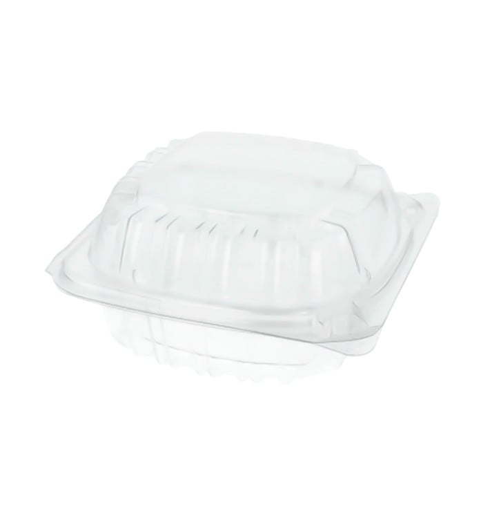 Boîte Couvercle Charnière OPS "Clear Seal" Pour Sandwich120ml (125 Utés)