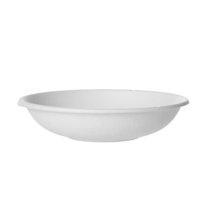 Bol Canne à Sucre Bagasse Blanc 355ml (800 Utés)