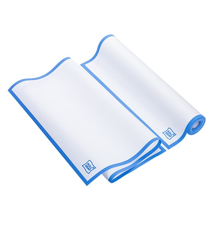 Torchons "Roll Drap" avec Bande Bleue 40x64cm P64cm (200 Utés)