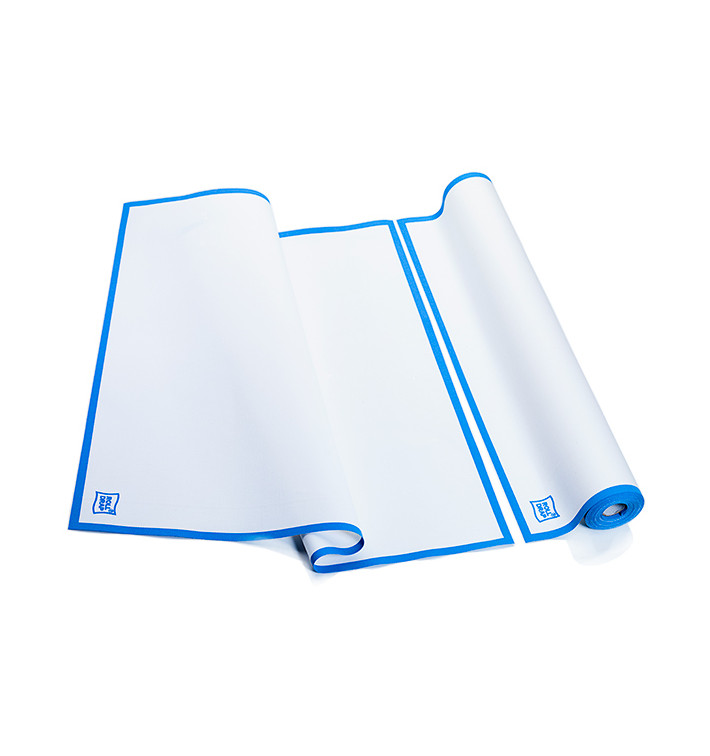 Chiffons "Roll Drap" avec Bande Bleue 52x64cm P64cm (10 Utés)