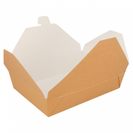 Boîte Carton Américaine Naturel 19,7x14x4,6cm 1470ml (50 Utés)