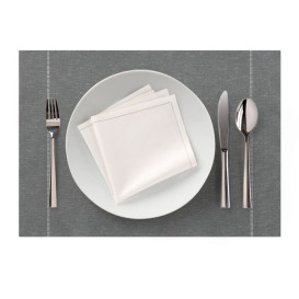 Set de Table "Day Drap" Anthracite 32x45cm (72 Utés)