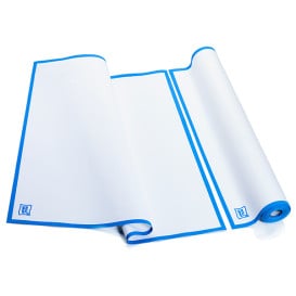 Chiffons "Roll Drap" avec Bande Bleue 52x80cm P80cm (160 Utés)