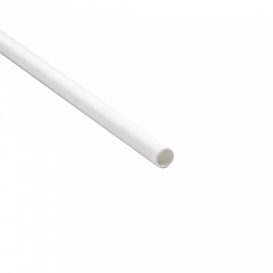 Paille Papier Blanc Emballée Blanc Ø8mm 20cm (4800 Utés)