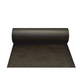 Nappe en rouleau PP Non Tissé 1mx50m Noir 50g (6 Unités)