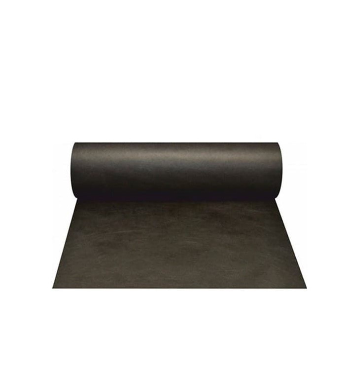 Nappe en rouleau PP Non Tissé 1mx50m Noir 50g (6 Unités)