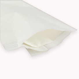 Enveloppe Porte-Couverts avec Serviettes Blanc (125 Utés)