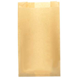 Sachet Hamburger Ingraissable Kraft 14+7x24cm (250 Utés)