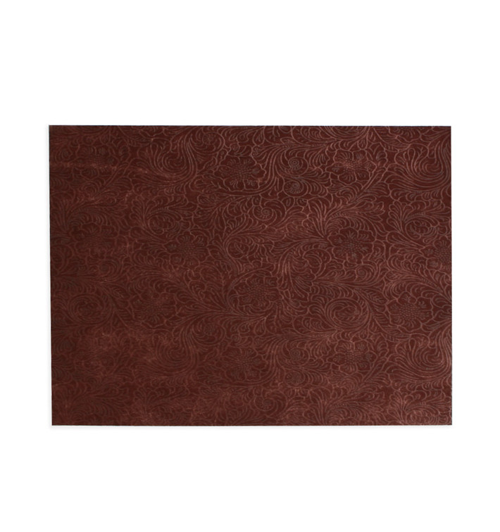 Set de Table en Non-Tissé PLUS Marron 30x40cm (400 Utés)