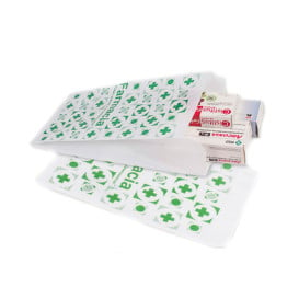 Sac Papier Blanc Pharmacie 12+6x20cm (1.000 Utés)