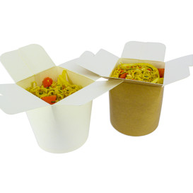 Boîte à Repas 100% ECO Effet Kraft 26Oz/780ml (50 Utés)