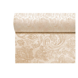 Nappe Rouleau en Non-Tissé 0,4x48m "Mandala" Crème 50g/m² P40cm (1 Utés)