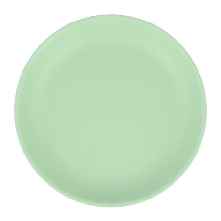 Assiette Réutilisable Durable PP Minéral Vert Ø21cm (6 Utés)