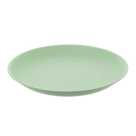 Assiette Réutilisable Durable PP Minéral Vert Ø21cm (6 Utés)