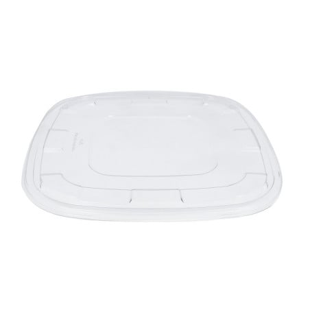 Couvercle Plastique rPET Transparent 13x13cm (50 Utés)