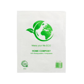 Sac Plastique 100% Compostable 23x30cm (100 Utés)