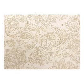 Nappe Rouleau en Non-Tissé 0,4x48m "Mandala" Crème 50g/m² P40cm (1 Utés)