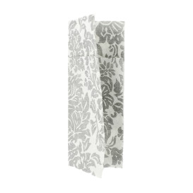 Serviette Kangourou Airlaid "Versailles" Gris 32x40cm 55g/m² (800 Utés)