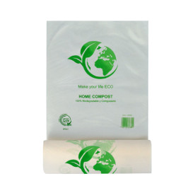 Rouleau de sacs plastique Bio Home Compost 30x40cm 15µm (3000 Utés)