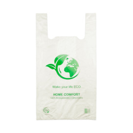 Sac à Bretelles 100% Compostable 30x40cm (2.000 Utés)