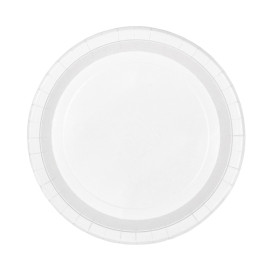 Assiette en Carton Ronde Blanc Ø26cm 250g/m² (50 Utés)