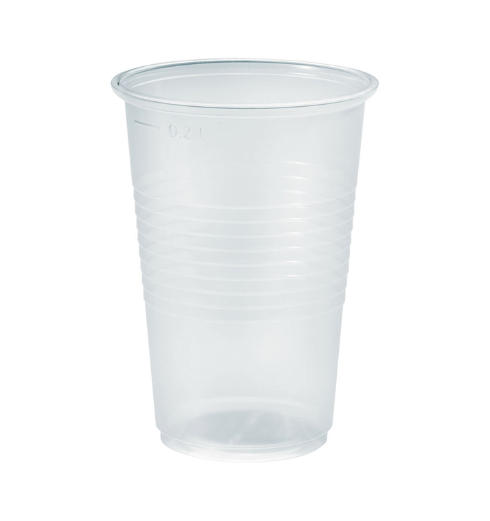 Gobelet Plastique PP Transp. 230ml Ø7,0cm (3000 Unités)