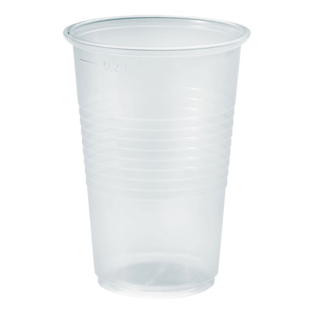 Gobelet Plastique PP Transp. 230ml Ø7,0cm (3.000 Utés)