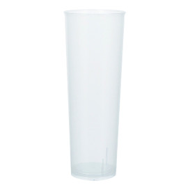 Verre Tube 300ml Transparent PP B-10 (500 Unités)