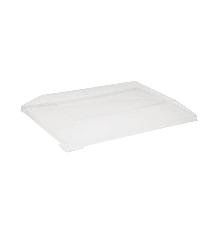 Couvercle Plastique PET 15,5x8,5cm (100 Unités)