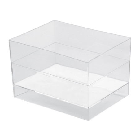 Verrine Dégustation Réutilisable PS pour Dessert Transp. 60ml 6x4,5cm (15 Utés)