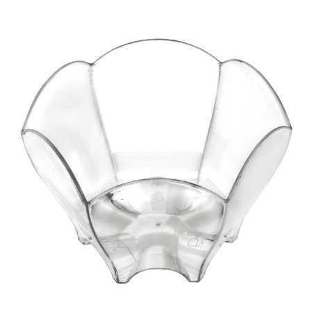 Verrine Dégustation Réutilisable PS Tulipe Transparent 70ml (25 Utés)