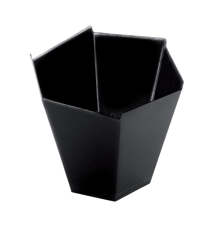 Verrine Dégustation "Gardenia" Noir 100 ml (25 Utés)