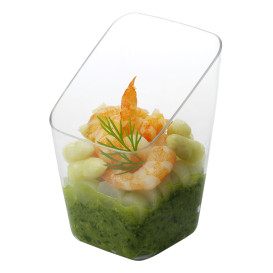 Verrine Dégustation Plastique 4x4x7cm (200 Utés)