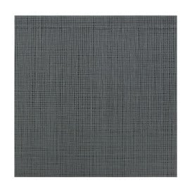 Serviette Papier Molletonnée 40x40cm "Entre Lignes" Noir (1000 Utés)