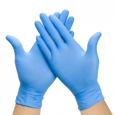 gants nitriles stériles turquoise small medium large