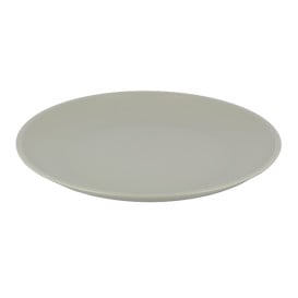 Assiette Réutilisable Durable PP Minéral Gris Ø23,5cm (54 Utés)