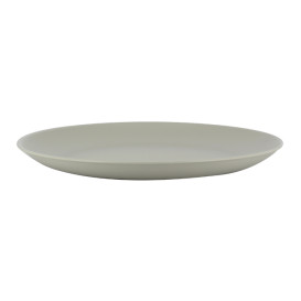 Assiette Réutilisable Durable PP Minéral Gris Ø23,5cm (54 Utés)