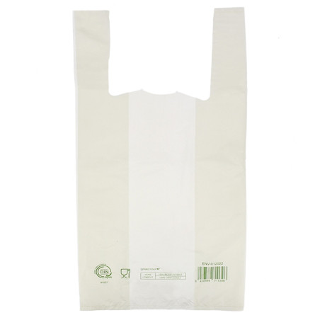 Sac à Bretelles Home Compost “Classic” 35x45cm 17,5µm (100 Utés)