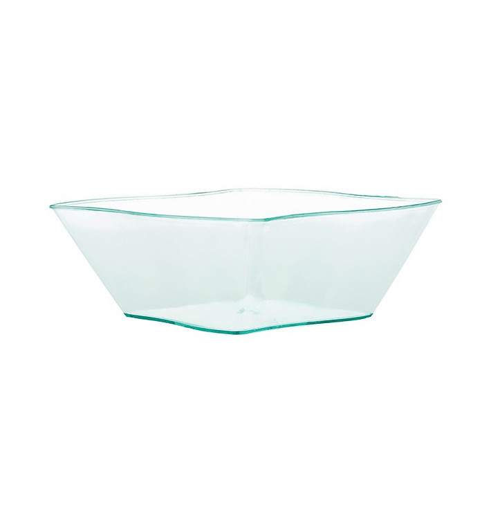 Verrine Ondulée Dégustation "Water Green" 9x9x3,5cm (600 Utés)