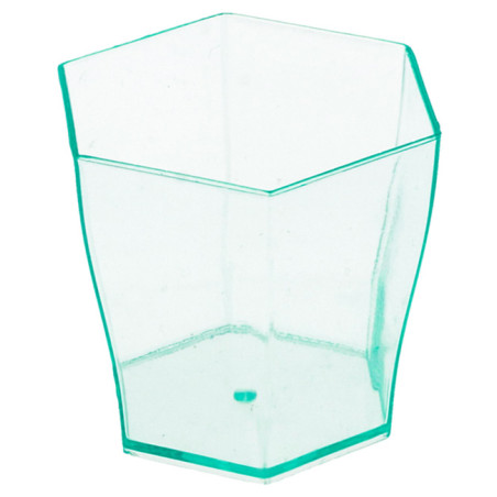 Verrine Dégustation Réutilisable "Water Green" 60ml Ø4,7x4,6cm (24 Unités)