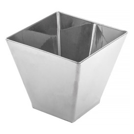 Verrine Dégustation Argenté Grand 7x7x5,5cm (50 Unités)