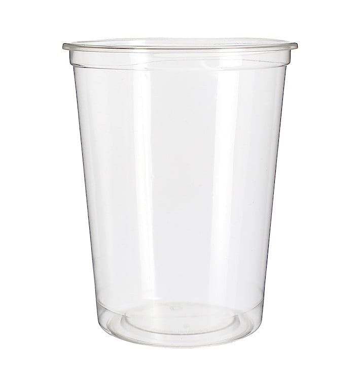 Récipient Compostable PLA Transparent 960ml (600 Utés)