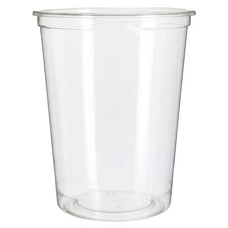 Récipient Compostable PLA Transparent 960ml (500 Utés)