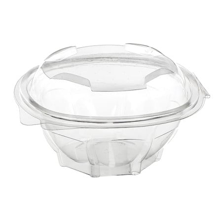 Saladier Rond avec charnière PET 500ml (50 Utés)