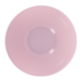 Bol Réutilisable Durable PP Minéral Rose 3,35l Ø23,5cm (20 Utés)