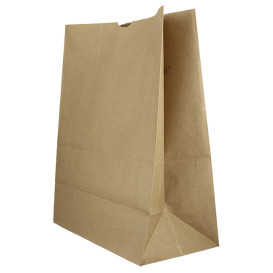 Sac en papier KRAFT sans anses 70g/m² 20+16x40cm (500 Unités)