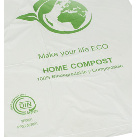 Sac Plastique Bio Home Compost 23x30,5cm (100 Utés)