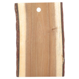 Plateau Rectangulaire Présentation en Bois 355x230x19mm (8 Utés)